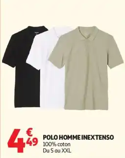 Auchan Polo homme inextenso aanbieding