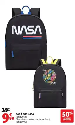 Auchan Sac à dos nasa aanbieding