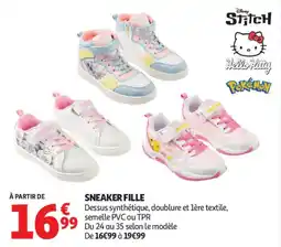 Auchan Sneaker fille aanbieding