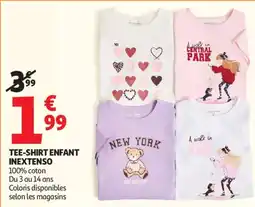Auchan Tee-shirt enfant inextenso aanbieding
