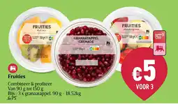 Shop & Go Delhaize Fruities aanbieding