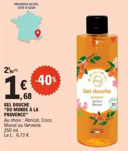 E.Leclerc Gel douche du monde à la provence aanbieding