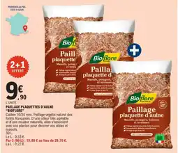 E.Leclerc Paillage plaquettes d'aulne bioflore aanbieding