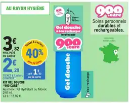 E.Leclerc Kit gel douche 900 care aanbieding