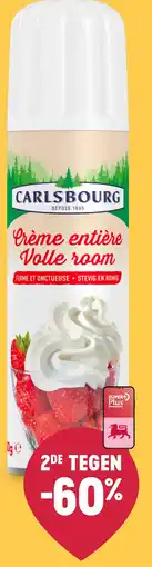 Shop & Go Delhaize Carlsbourg crème entière aanbieding