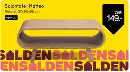 Leen Bakker Salontafel Matteo aanbieding