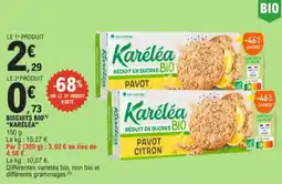 E.Leclerc Biscuits bio "Karelea" aanbieding