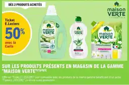 E.Leclerc Maison verte aanbieding