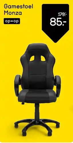 Leen Bakker Gamestoel Monza aanbieding