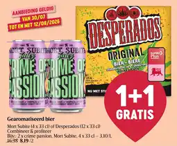 AD Delhaize Gearomatiserd bier aanbieding
