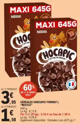 E.Leclerc Céréales chocapic format l nestlé aanbieding