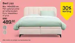 Leen Bakker Bed Lizz aanbieding