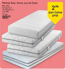 Leen Bakker Matras Amy, Anna, Luc en Sven aanbieding