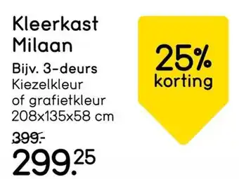 Kleerkast Milaan