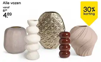 Leen Bakker Alle vazen aanbieding