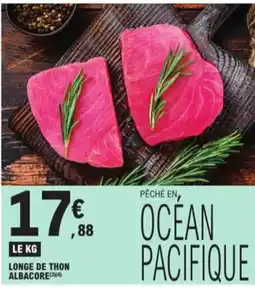 E.Leclerc Longe de thon albacore aanbieding