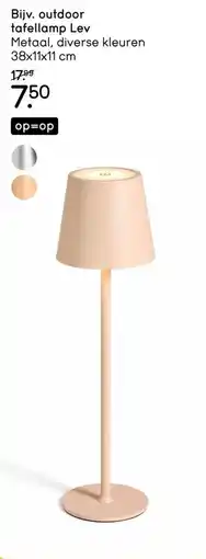 Leen Bakker Bijv. outdoor tafellamp Lev aanbieding