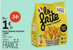 E.Leclerc Frites fraiches précurites lunor aanbieding