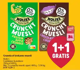 AD Delhaize Granola of krokante muesli aanbieding