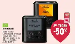 AD Delhaize Biokruiden Mill & Mortar aanbieding
