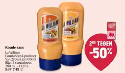 AD Delhaize Koude saus aanbieding