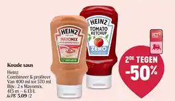AD Delhaize Koude saus aanbieding
