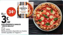 E.Leclerc Pizza margherita surgelée crosta mollica aanbieding