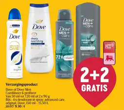 Shop & Go Delhaize Verzorgingsproduct Dove of Dove Men aanbieding