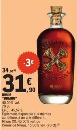 E.Leclerc Rhum Bumbu aanbieding
