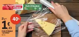 E.Leclerc Film étirable Alfapac aanbieding