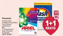 Shop & Go Delhaize Waspodder Ariel of Dash aanbieding