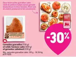 Shop & Go Delhaize Gerookte gravadlax aanbieding