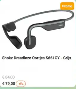 Krëfel Shokz draadloze oortjes s661gy aanbieding