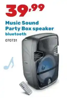 Happyland Music Sound Party Box speaker bluetooth aanbieding