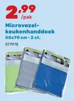 Happyland Microvezel-keukenhanddoek aanbieding