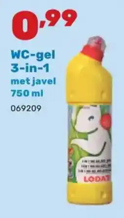 Happyland Wc-gel 3-in-1 met javel aanbieding