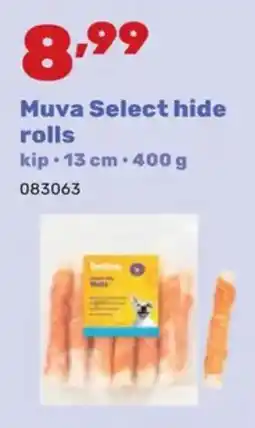 Happyland Muva Select hide rolls aanbieding
