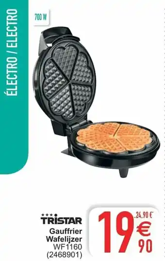 Cora Tristar Gauffrier Wafelijzer aanbieding
