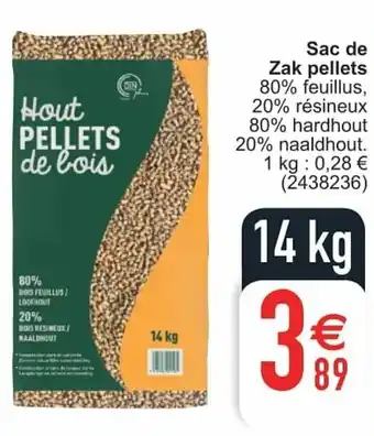 Sac de Zak pellets 14kg
