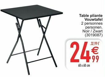 Cora Table pliante Vouwtafel aanbieding