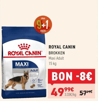 Tom&Co Royal Canin Brokken aanbieding