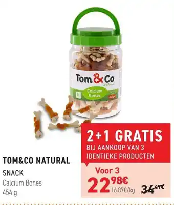 Tom&Co Natural Snack Calcium Bones