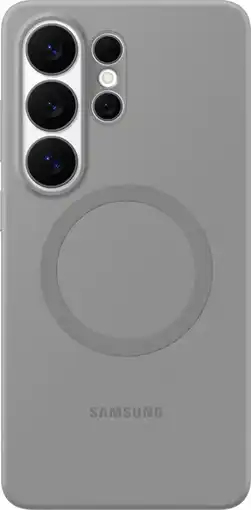 Coolblue Samsung Galaxy S26 Ultra Siliconen Back Cover met Magneet Grijs aanbieding