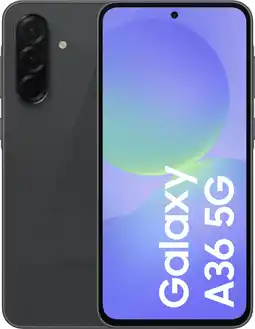 Coolblue Samsung Galaxy A36 256GB Zwart 5G aanbieding