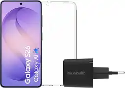 Coolblue Samsung Galaxy S26 256 Go Bleu Foncé 5G + Pack d'Accessoires de Base aanbieding