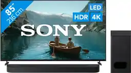 Coolblue Sony Bravia 3 II LED 85 (2026) + Sony Bravia Theatre Bar 6 Noir aanbieding