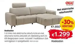 BE-Okay Hoeksalon aanbieding