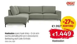 BE-Okay Hoeksalon aanbieding