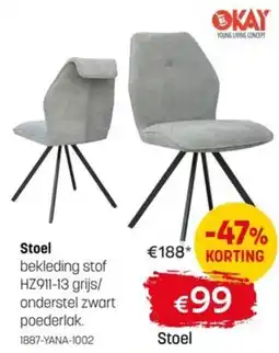 BE-Okay Stoel aanbieding