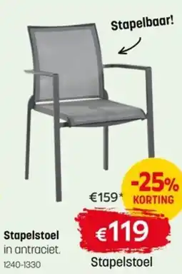 BE-Okay Stapelstoel aanbieding